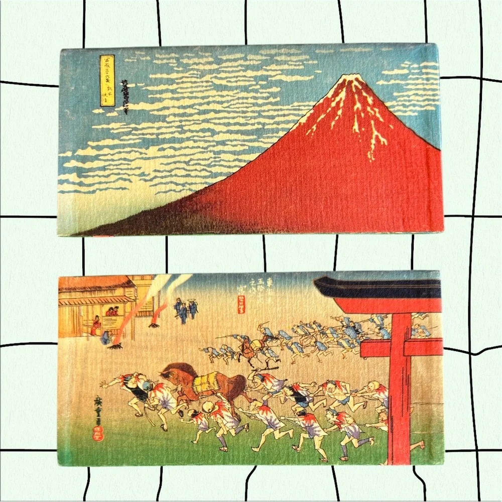 Vintage Japanese Paper Portfolio/Wallet